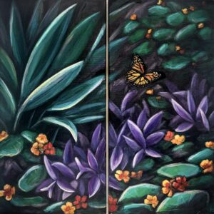Undergrowth Diptych